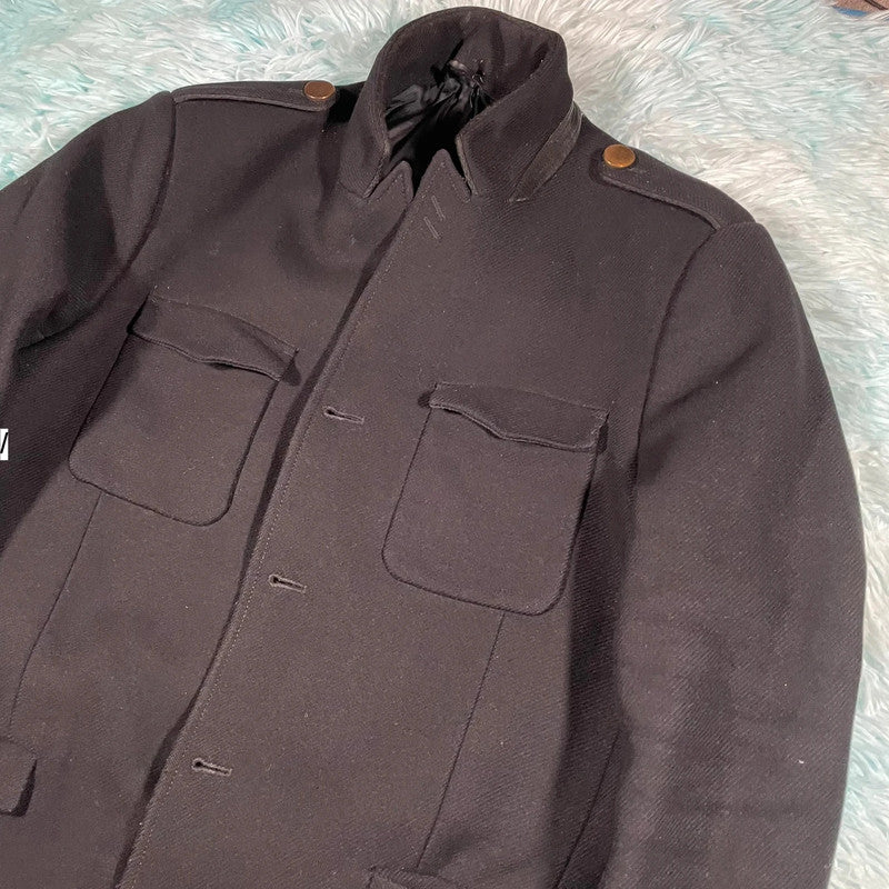 Black The Kooples Pea Coat - Large 50