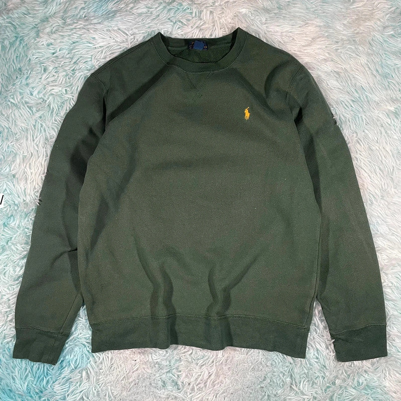 Dark Green Polo Ralph Lauren Sweatshirt - Small
