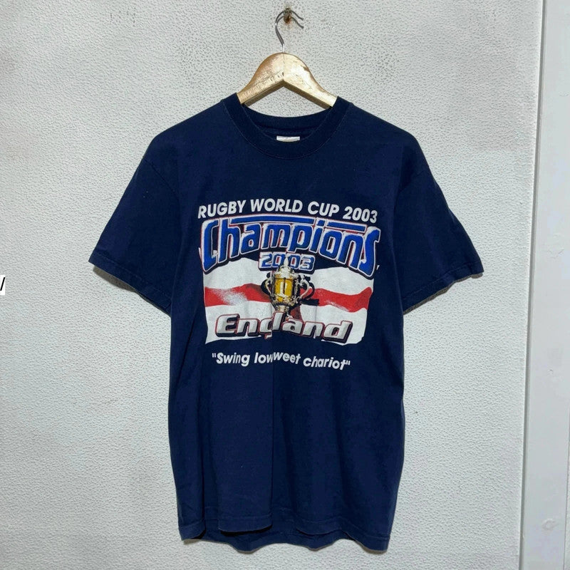 Vintage 2003 Rugby World Cup Graphic T Shirt - Medium