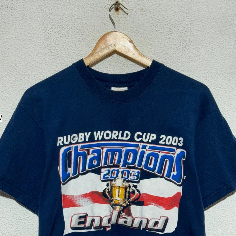 Vintage 2003 Rugby World Cup Graphic T Shirt - Medium