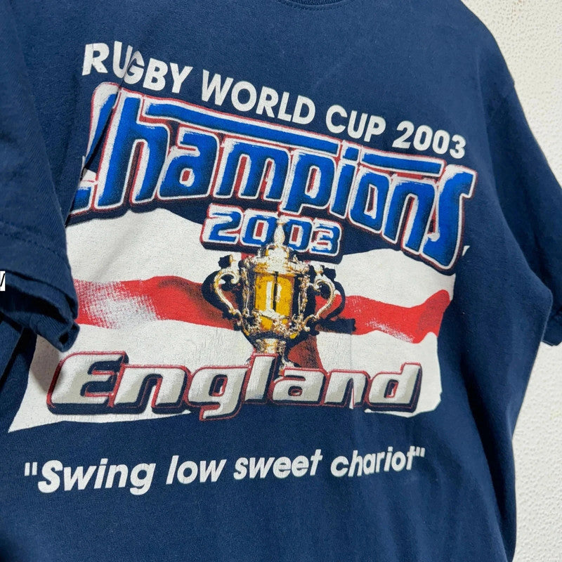 Vintage 2003 Rugby World Cup Graphic T Shirt - Medium