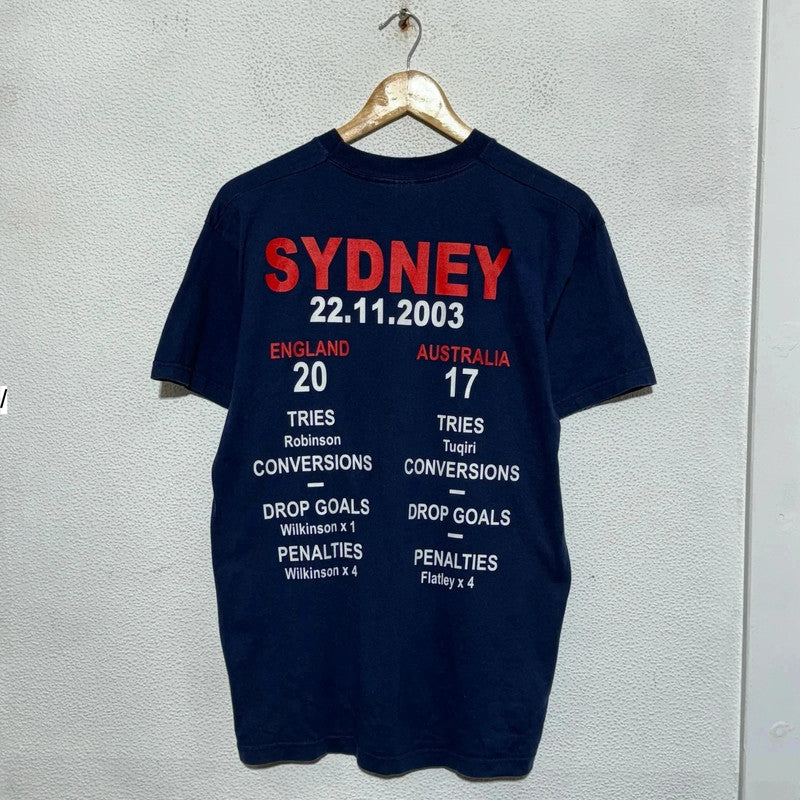 Vintage 2003 Rugby World Cup Graphic T Shirt - Medium