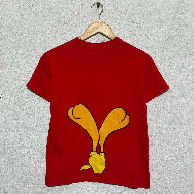 Vintage 90s Red looney Toons Baby Tee T Shirt - Small