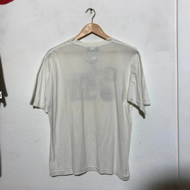 Vintage 90s White Reebok The Pump Graphic T Shirt - Small
