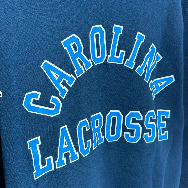 Vintage 00s Navy Carolina Lacrosse Hoodie - XXL