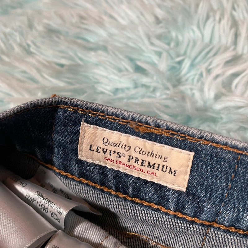 Blue Levi’s 511 Jeans Slim Leg Premium - 34W 36L