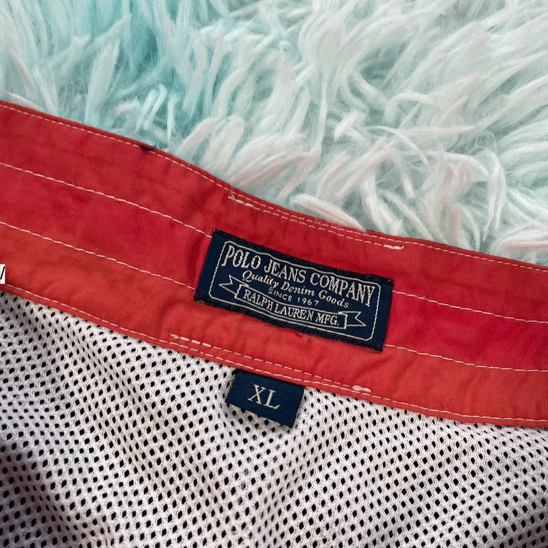 Vintage Navy Polo Ralph Lauren Swim Shorts - XL