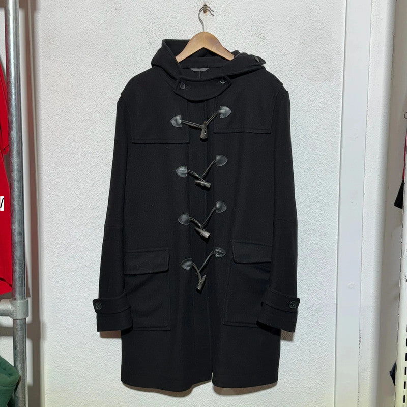 Black Hugo Boss Duffle Coat - XL
