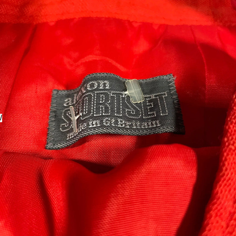 Vintage 80s Red Alexon Maxi Skirt - Size 14