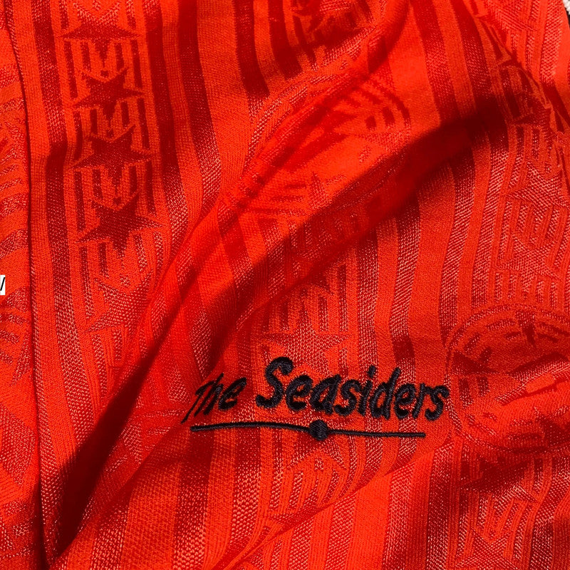 Vintage 1998 90s Blackpool Shirt Lotto - Large