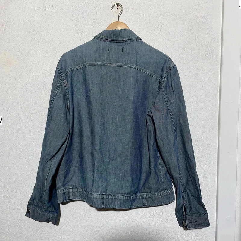 Vintage 00s Hip Hop Parkes Denim Jacket - Large