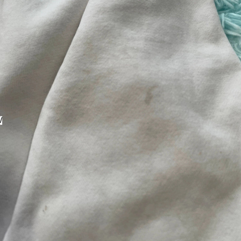 Vintage 90s White Fila Sweatshirt Embroidered Spellout - Large