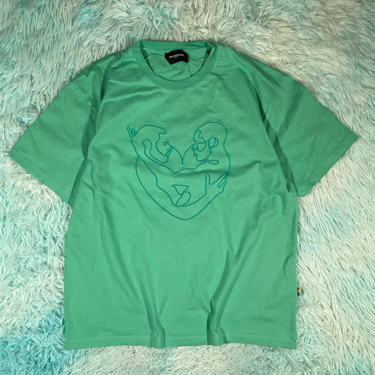 Green The Kooples Pride T Shirt - Medium