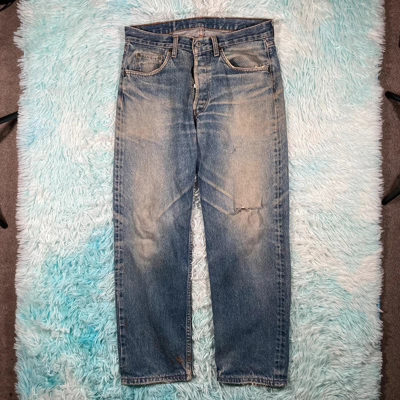 Vintage 90s Levi’s 501 Jeans Straight Leg - 34W 30L