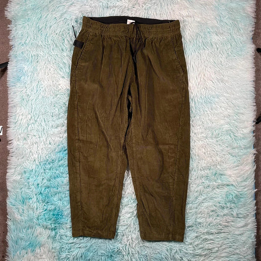 Khaki Nike Corduroy Trousers - Large