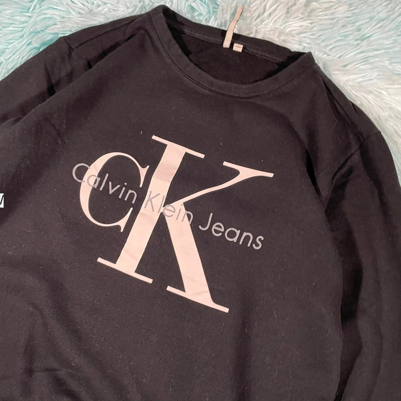 Black Calvin Klein Sweatshirt - Large