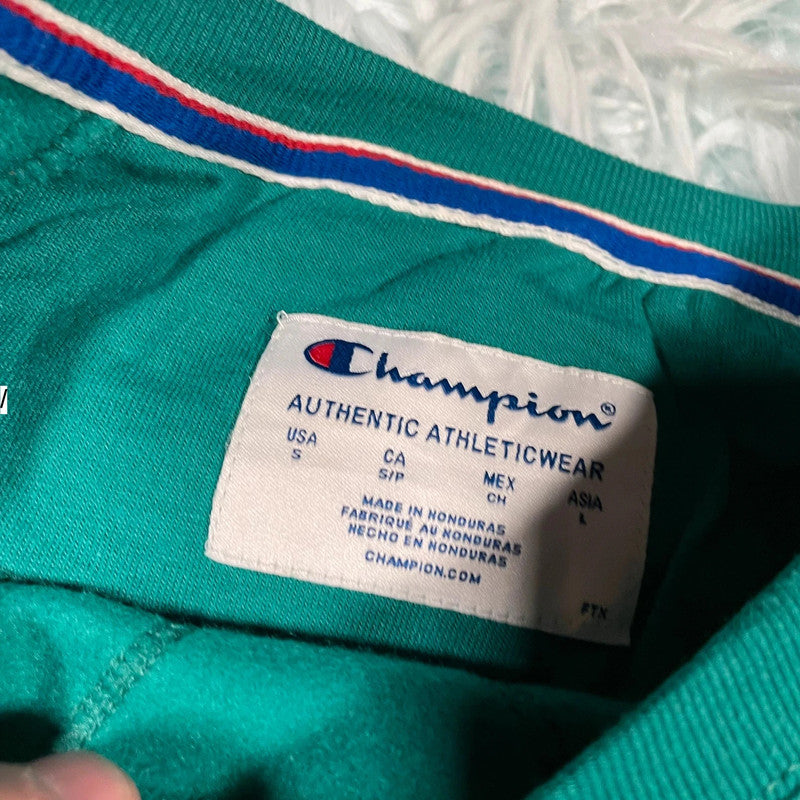 Turquoise Blue Champion Sweatshirt - Small