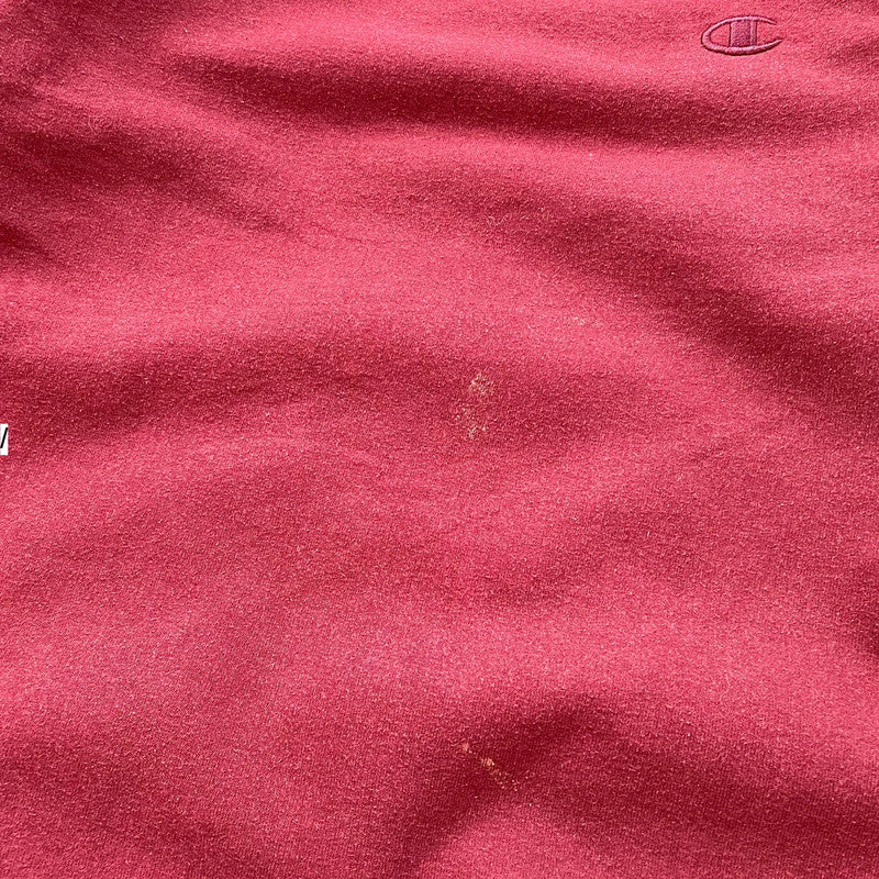 Vintage Maroon Champion Plain Sweatshirt - Small