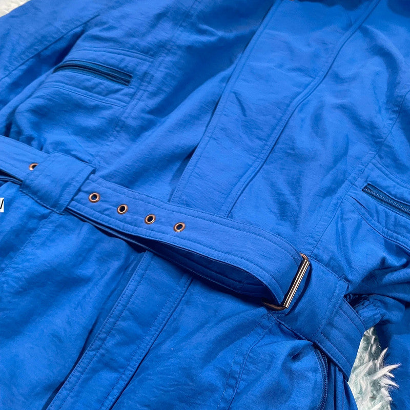 Vintage 90s Blue Adidas Full Ski Suit - Medium