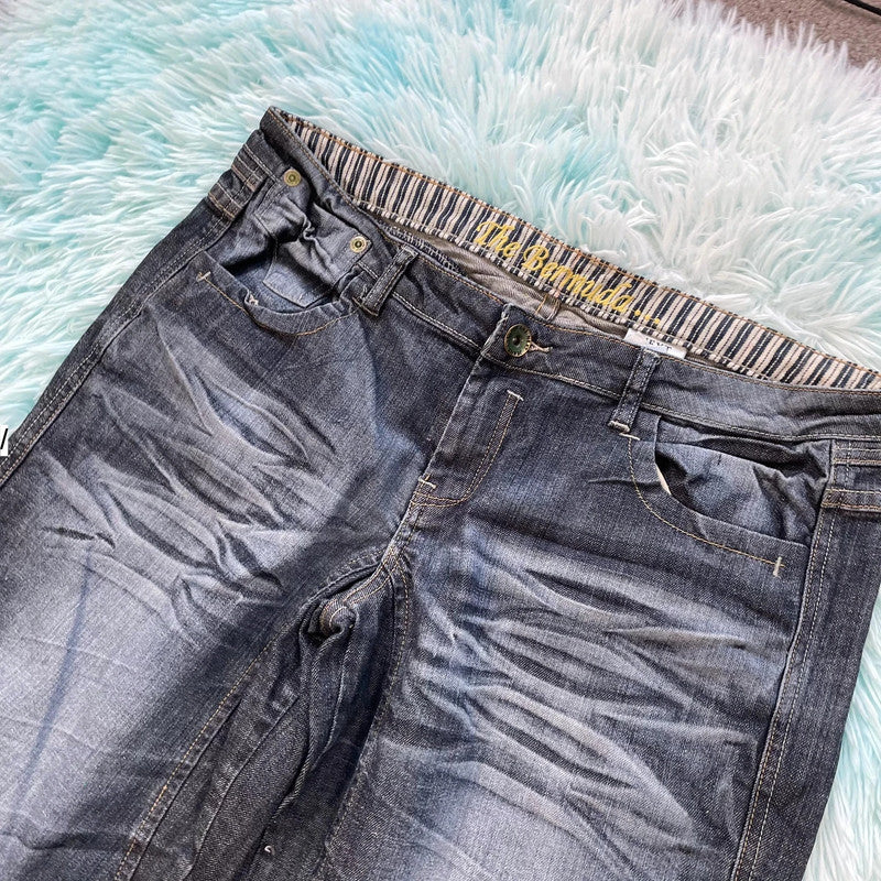 Vintage 00s Y2K Next Jean Shorts - UK16