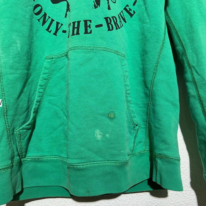 Green Diesel Hoodie Mohawk Graphic - Medium