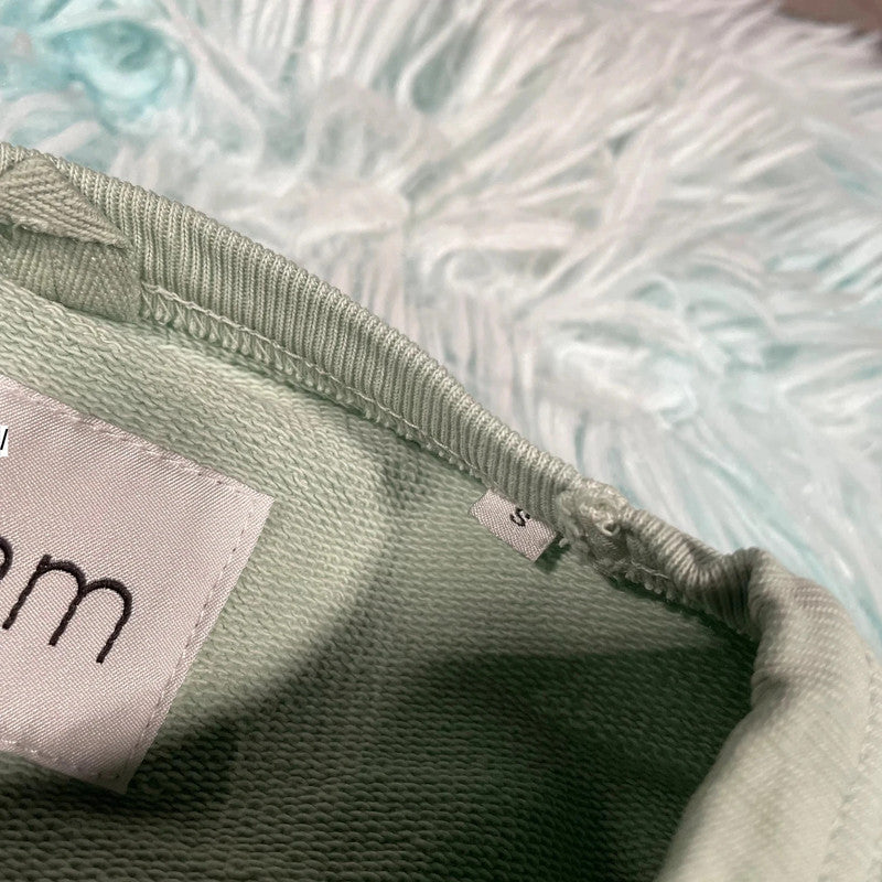 Mint Green Albany Sweatshirt Plain - Small