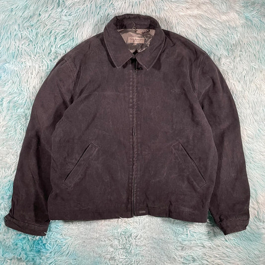 Vintage 00s Black Ted Baker Bomber Jacket - Large