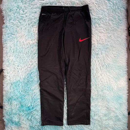 Black Nike Tracksuit Bottoms - Small