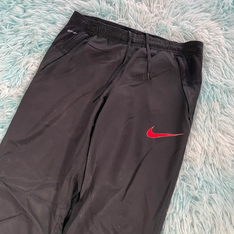 Black Nike Tracksuit Bottoms - Small