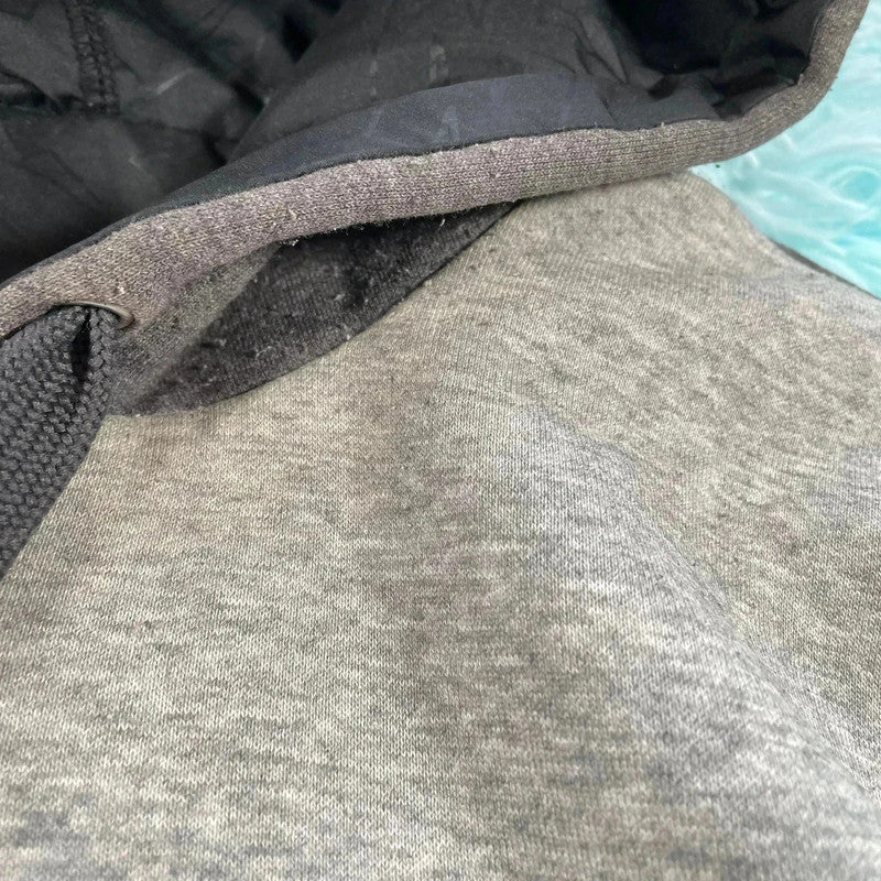 Vintage Reversible Nike Hoodie Track Jacket - Large