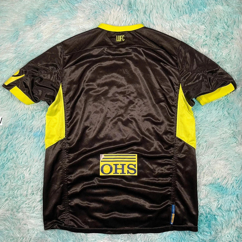 2011 Leeds Away Shirt Macron Black - XL