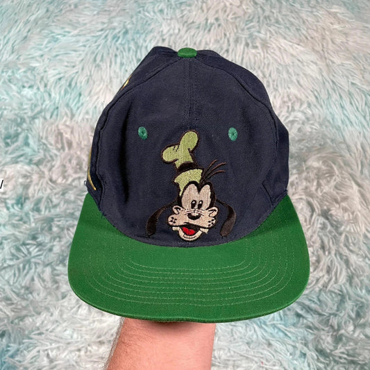 Vintage 90s Navy Disney Goofy Cap