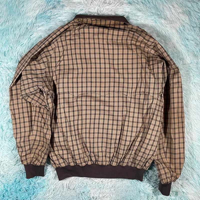 Vintage 90s Brown Baracuta Bomber Jacket - Xl