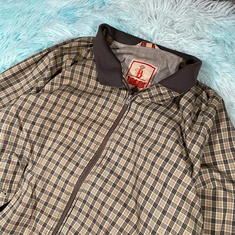 Vintage 90s Brown Baracuta Bomber Jacket - Xl