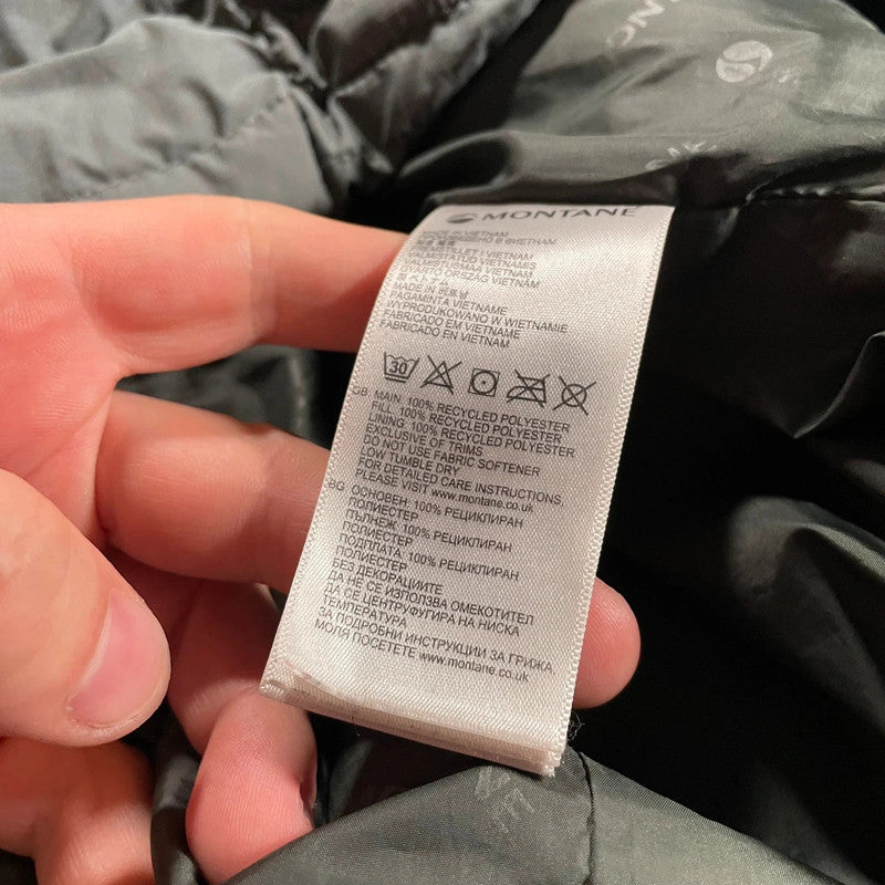 Grey Montane Puffer Jacket - Small