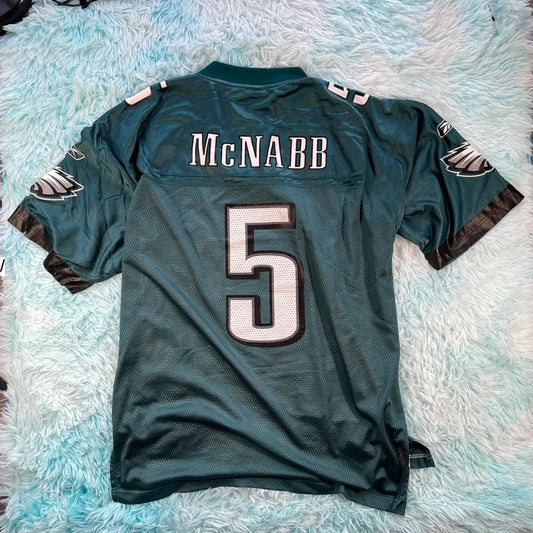 Vintage Philadelphia Eagles Donovan Mcnabb Jersey Reebok - Large