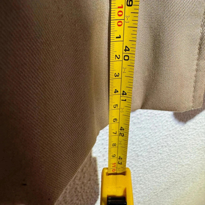 Beige Aquascutum Trench Coat Hauscheck - Small