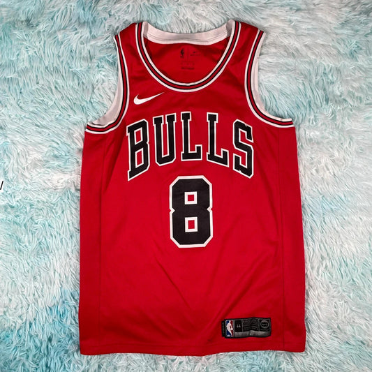 Red Chicago Bulls NBA Basketball Jersey Nike Levine - Medium