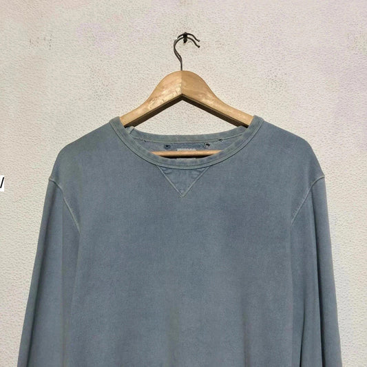 Vintage Light Blue CP Company Sweatshirt Plain - XXL