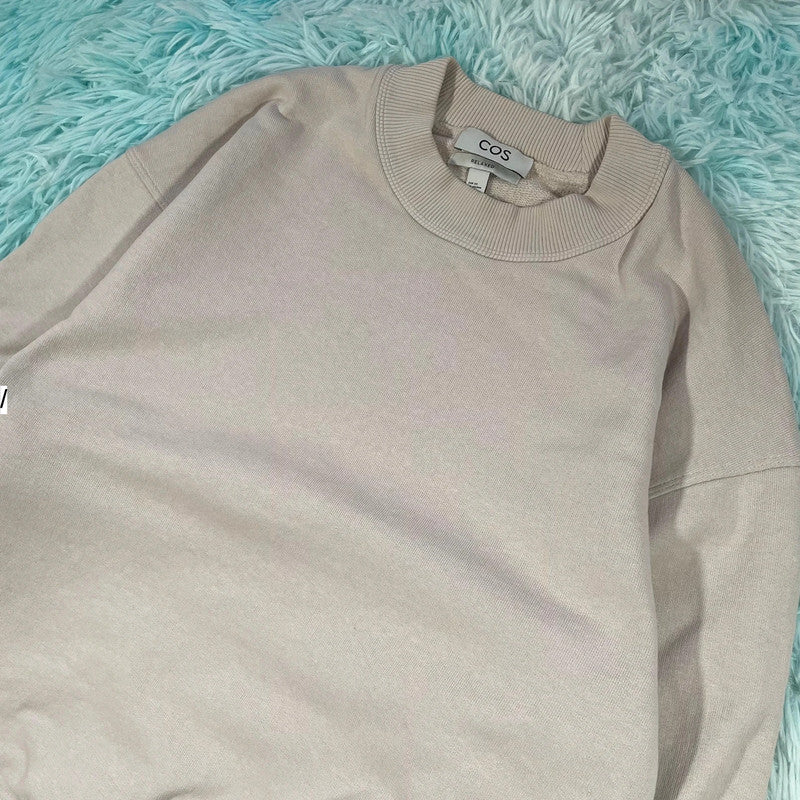 Cream Cos Baggy Sweatshirt - XS