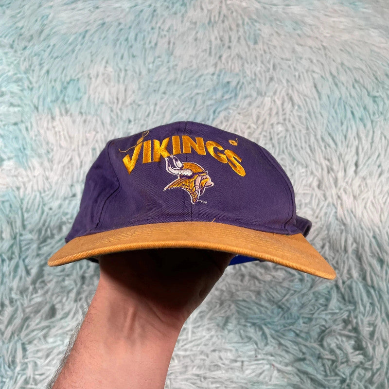 Purple & Yellow Minnesota Vikings Cap NFL