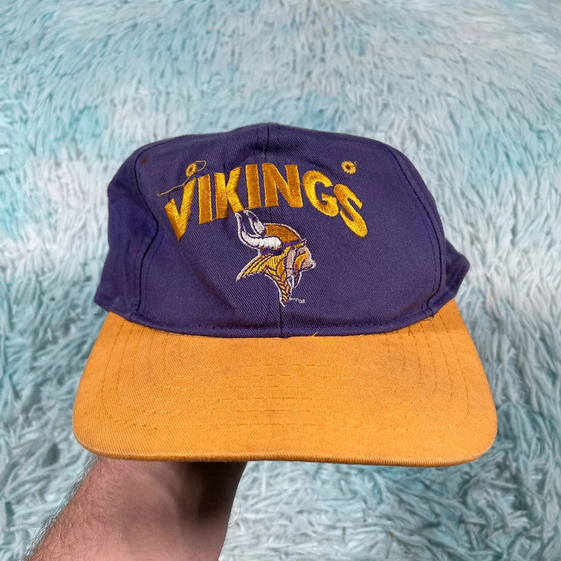 Purple & Yellow Minnesota Vikings Cap NFL