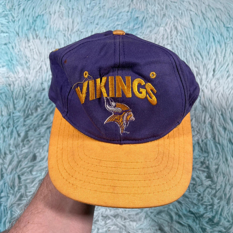 Purple & Yellow Minnesota Vikings Cap NFL