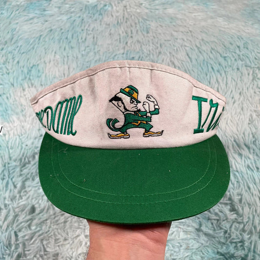 Deadstock Notre Dame Irish Visor Cap NFL