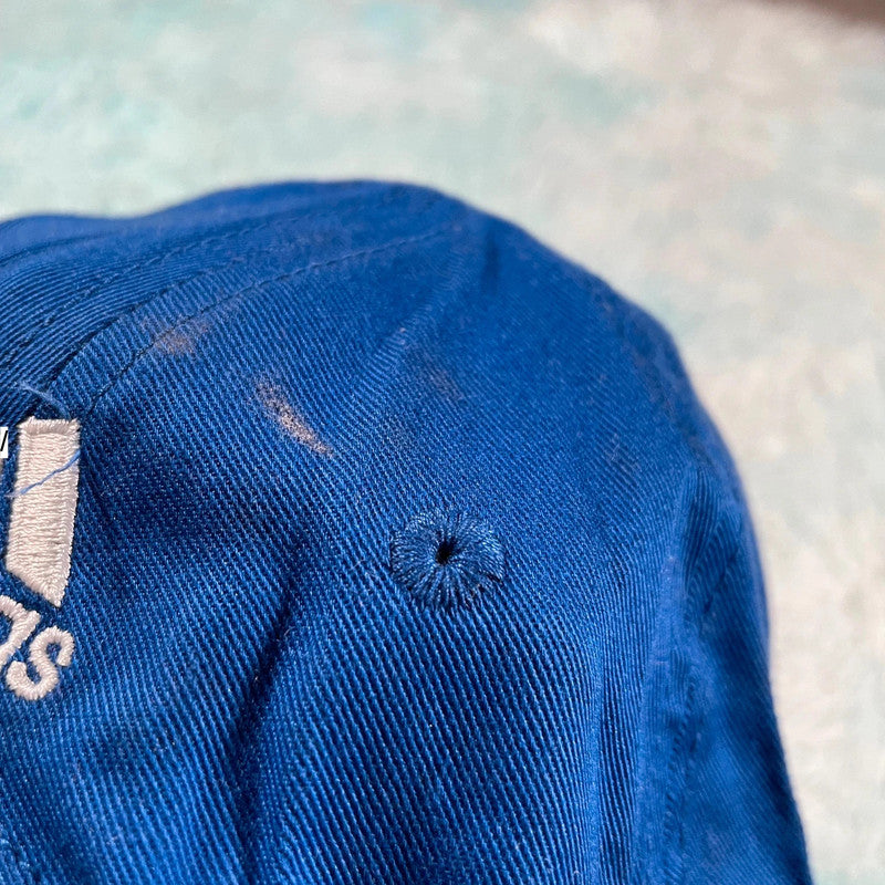 Deadstock Vintage 90s Schalke Cap Adidas Blue