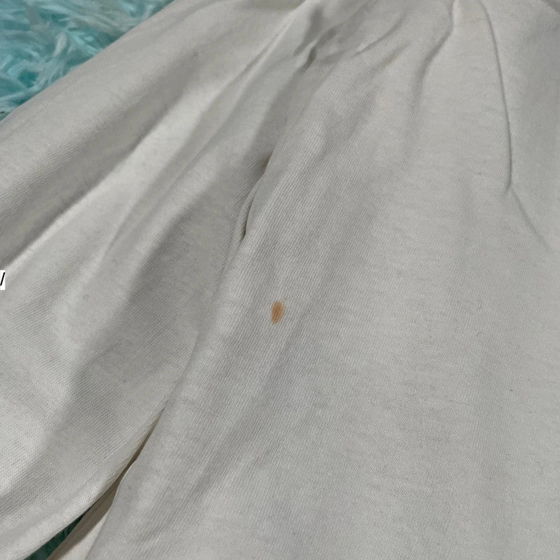 White Tommy Jeans Long Sleeve T Shirt - Large