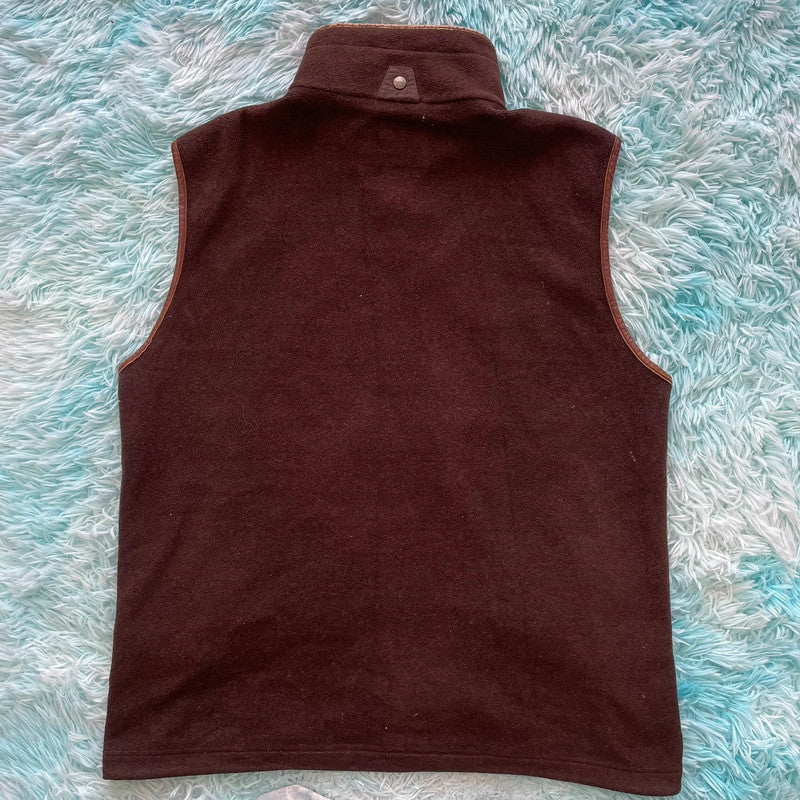 Brown Schöffel Fleece Gilet Jacket - XL