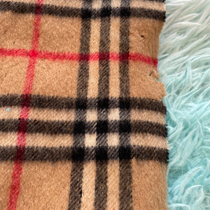 Beige Novacheck Burberry Scarf Cashmere