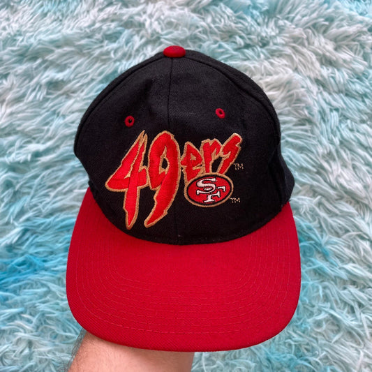 Vintage Black San Francisco 49ers Cap