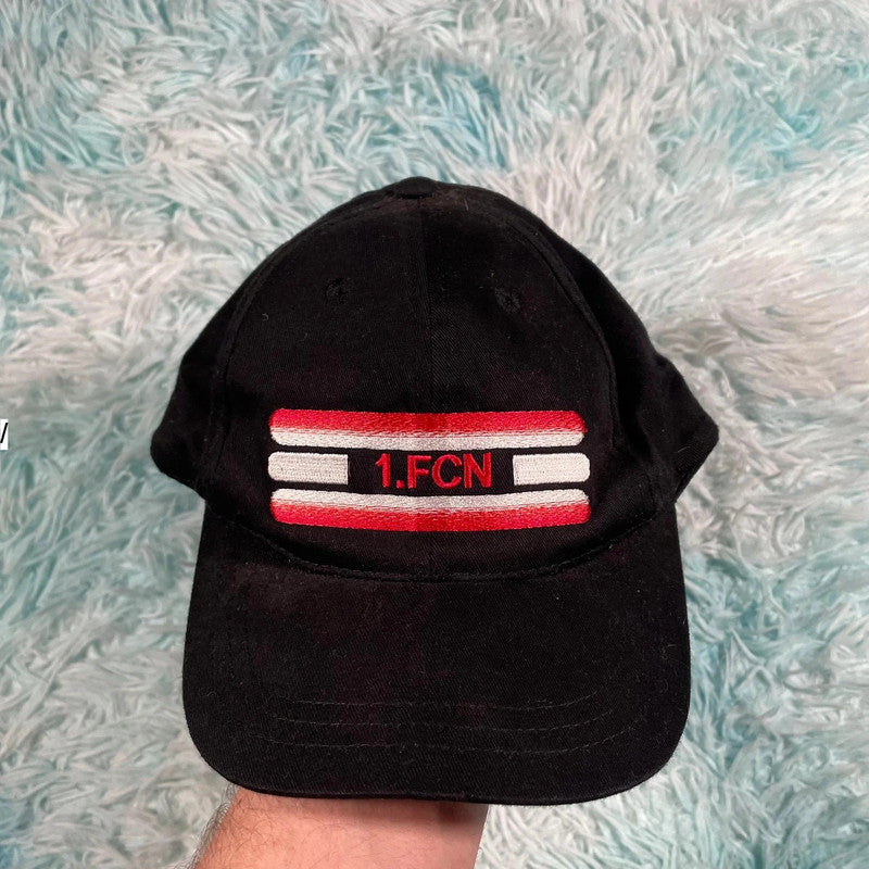 Vintage 90s Black FC Nuremberg Adidas Cap